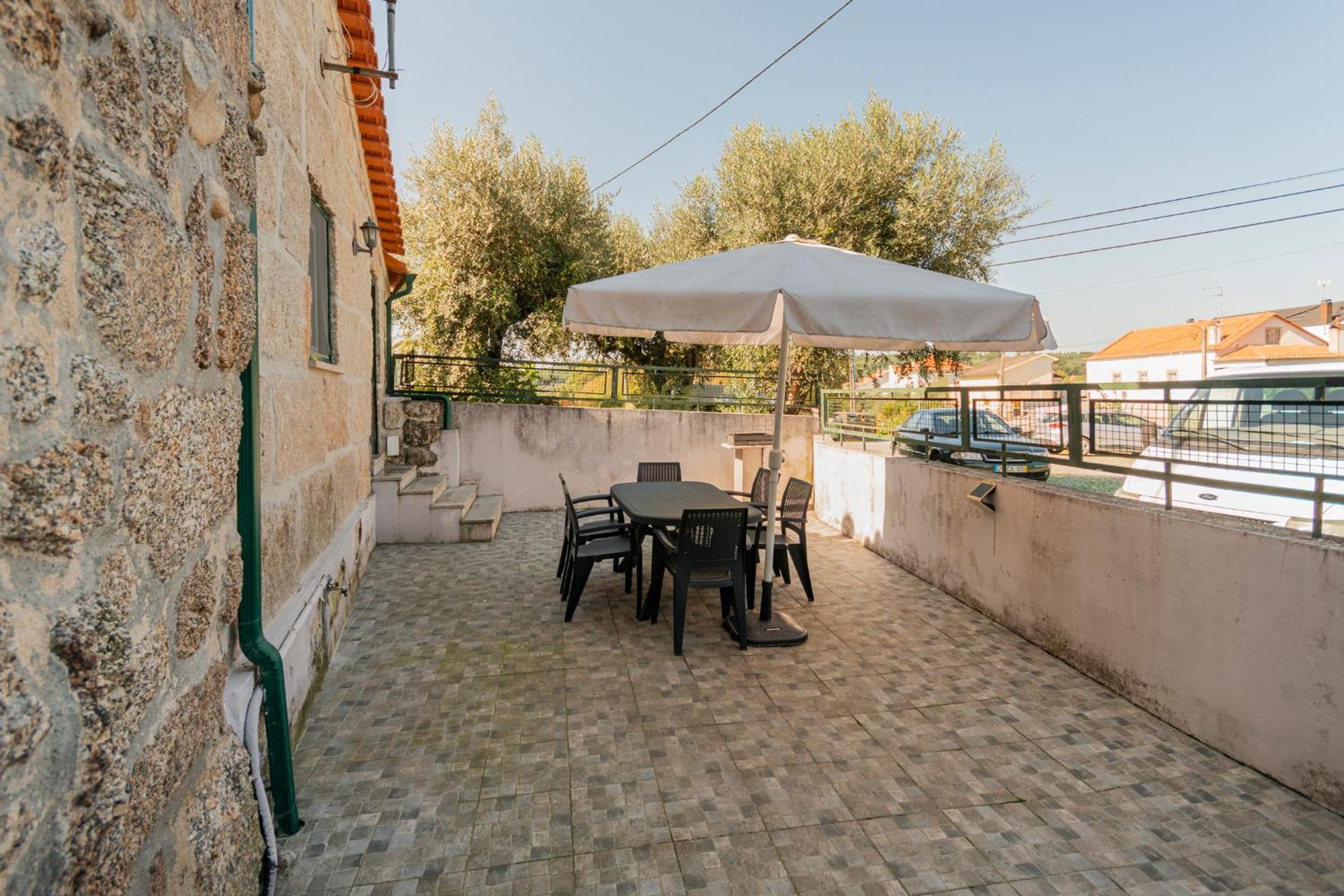 Casa Rustica T2 Com Salamandra E Cozinha - Seia - Serra Da Estrela - Casa Do Loureiro II Exteriör bild